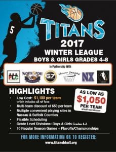 2017 Titans Winter League